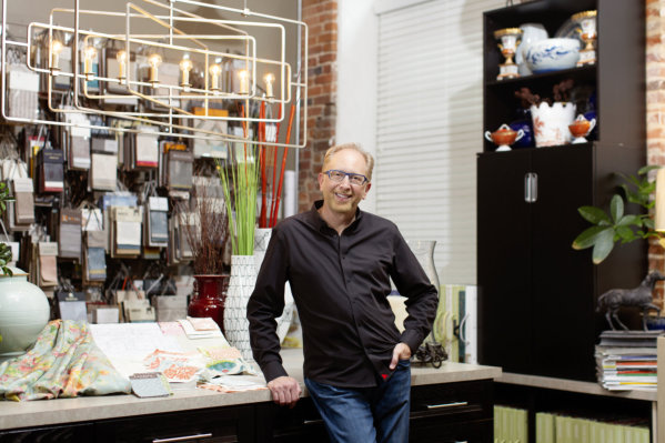 Terry Lowdermilk uses a hands-on approach to each part of the design process